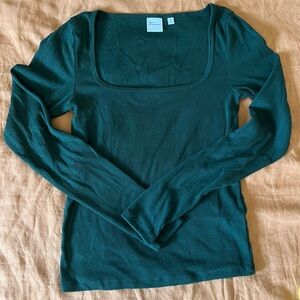 Aritzia Square neck tee - medium